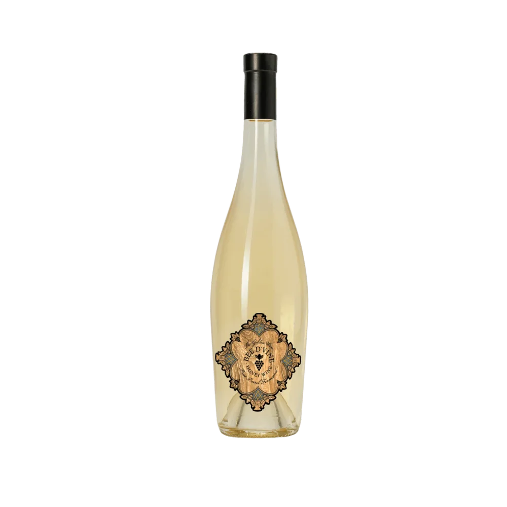 Bottle of Bee d'Vine Brut Barrel Fermented (Dry) Honey Wine