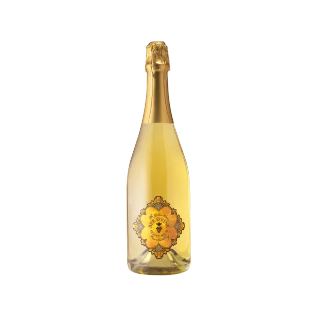 Bottle of Bee d'Vine Brut Sparkling (Dry) Honey Wine
