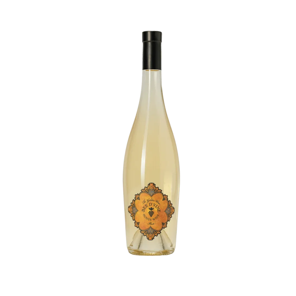 Bottle of Bee d'Vine Brut (Dry) Honey Wine