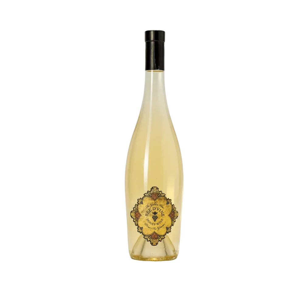 Bottle of Bee d'Vine Demi Sec Geteme (Semi-Sweet) Honey Wine